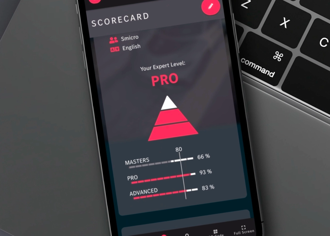 Gamification in der Lernplattform stg/Learn auf dem Smartphone