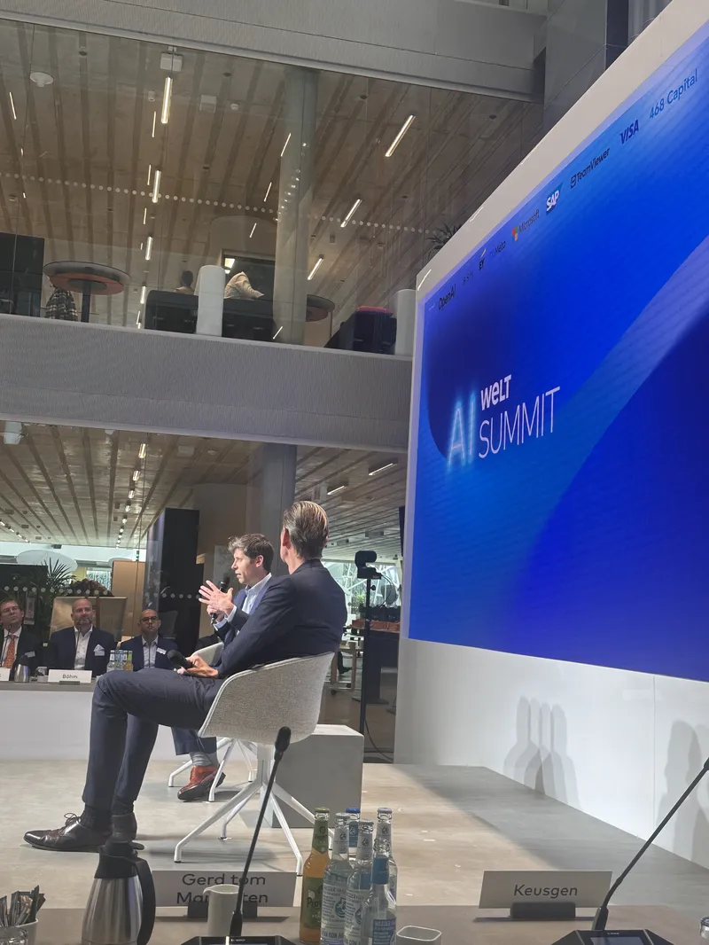 WELT AI Summit Sam Altman Keynote