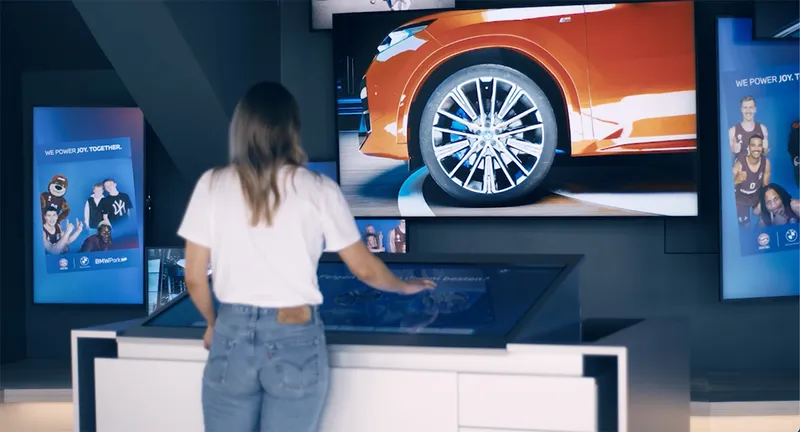 Presenter Box im BMW Park 2