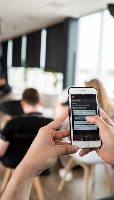 Post test auf der Learning Plattform stg Learn