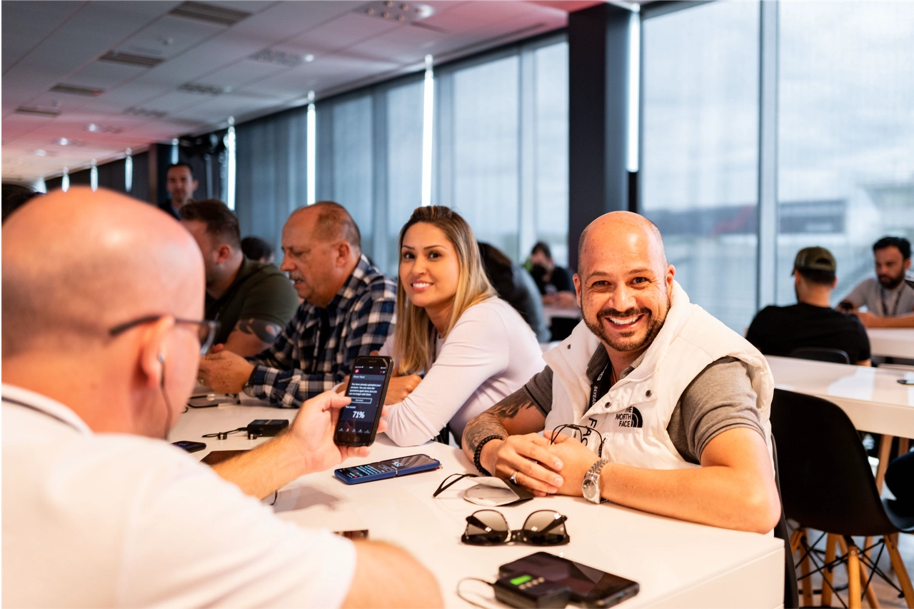 Nutzung der Lernplattform stg Learn in einem Face-to-face Training